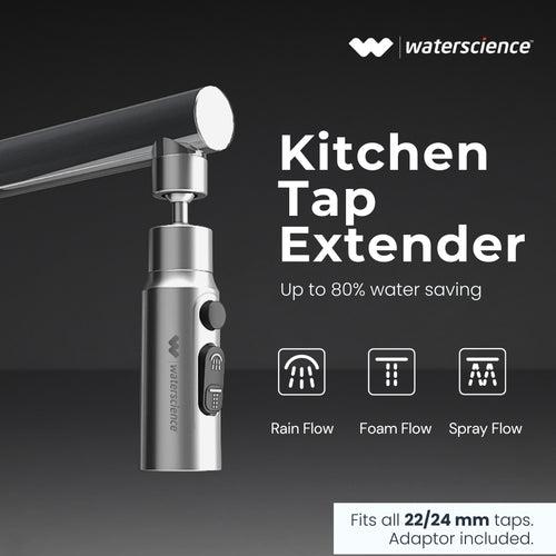 Tap Filter for Hard Water + AERA Water Saving Nozzle for Taps - Compact