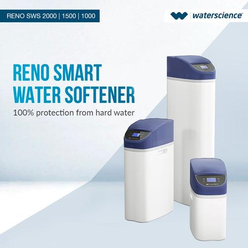 RENO 1000 - Bathroom/Kitchen Water Softener - Automatic