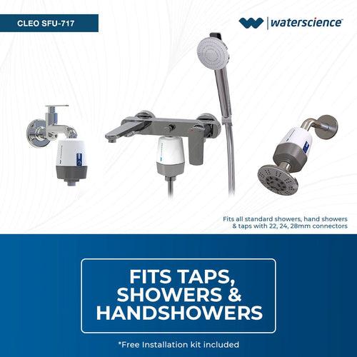 Shower & Tap Filter + Kitchen Tap Filter + Washing Machine Filter (3-in-1 pack Combo)