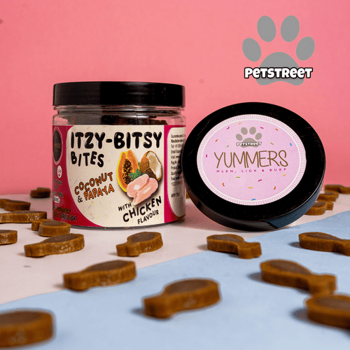 Yummers Itzy-Bitsy Dog Treat Coconut With Papaya