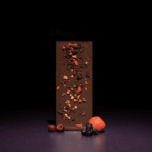 Ziaho Three Berry 70% Dark Chocolate Bar