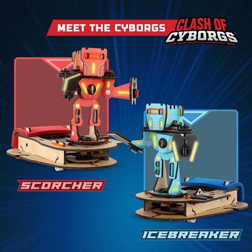 STEAM Warriors: Clash of Cyborgs | 6-10 Years | DIY STEM Construction Toy