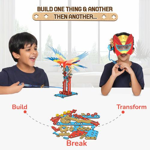 Multi-Builds Hydraulics Kit | 25 in 1 | 6-10 Years | DIY STEM Construction Toy