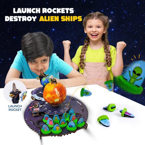 Space Shooters | 8-14 Years | DIY STEM Construction Toy