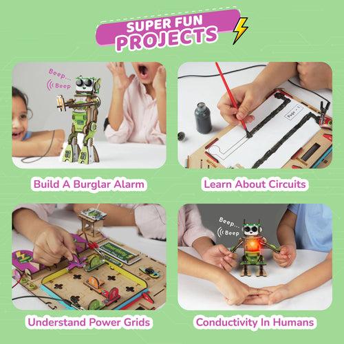 Electro Play Lab | 8-14 Years | DIY STEM Construction Toy