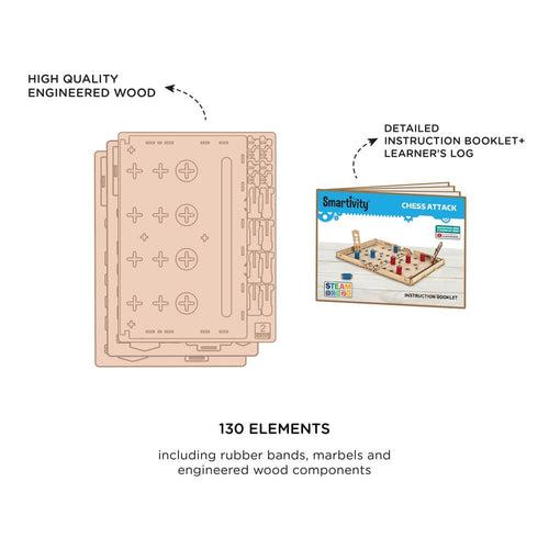 Chess Attack | 8-14 years | DIY STEM Construction Toy