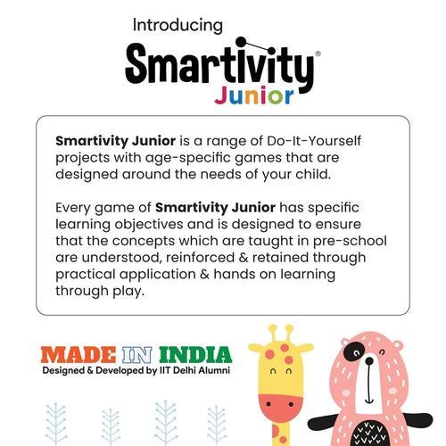 Smartivity Junior Animals & A-to-Z | 3-6 years | DIY Activity Kit