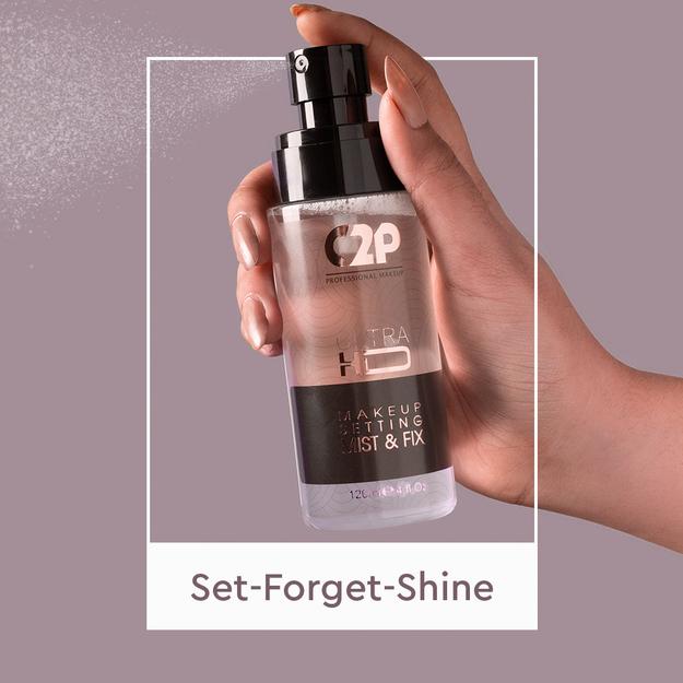 ULTRA HD MAKEUP SETTING MIST & FIX - SHIMMER (120 ml)