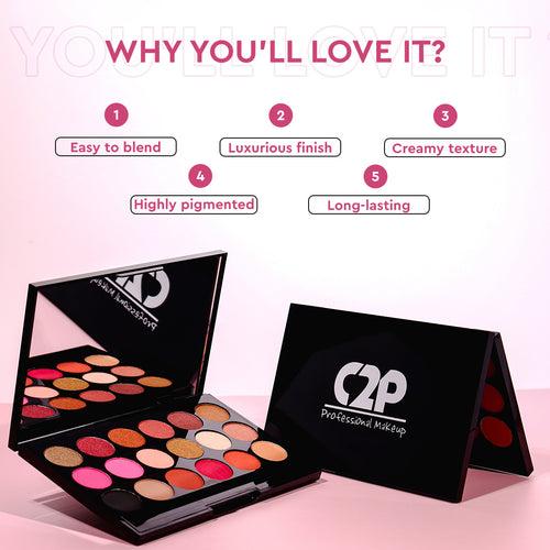 DEEP ROSE EYESHADOW PALETTE (20 gm)