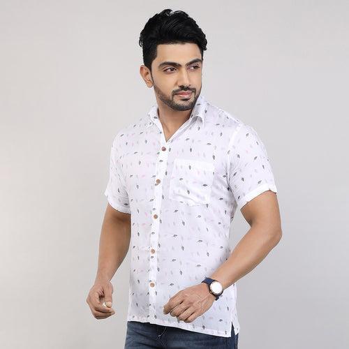 Men Beach Wear Cotton Shirt