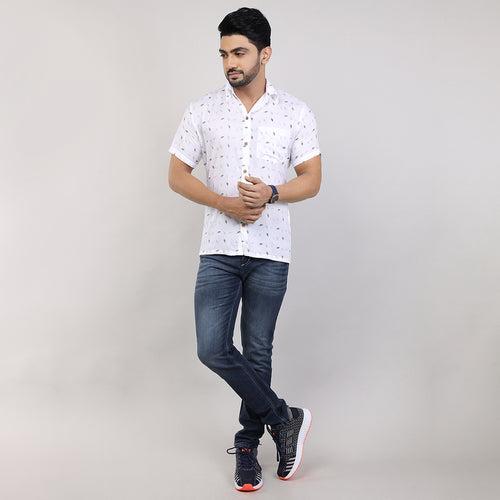 Men Beach Wear Cotton Shirt