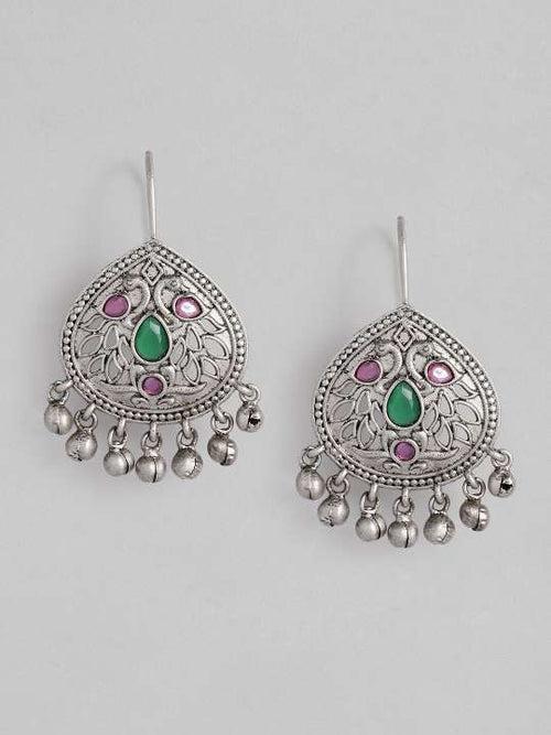 Elegant Unique German Silver Earring