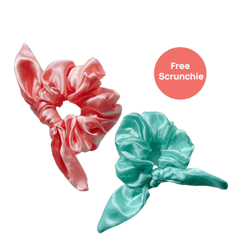 Hair Affair Satin Scrunchies