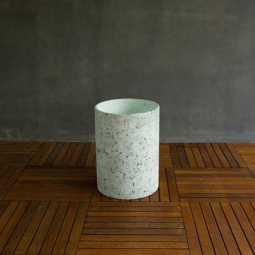 Concrete Cistern Planter Large  l Concrete Marbre Planters Collection