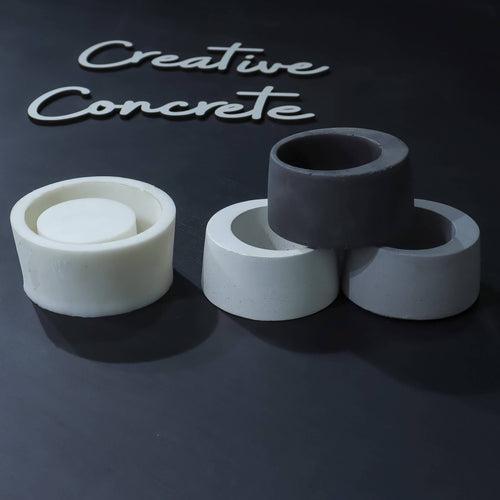 Creative Concrete's Mould for Planter & Candle vessel - CB-004