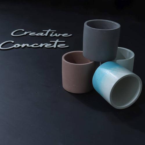 Creative Concrete's mold for Planter or Candle vessel - CL-003