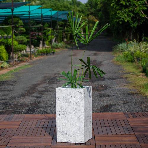 Concrete Abacus Planter - Xtra Large l Concrete Marbre Planters Collection