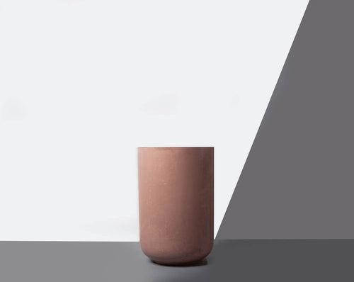 Concrete Tulip Planter - Rosegold