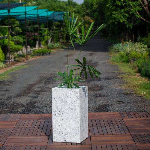 Concrete Abacus Planter - Xtra Large l Concrete Marbre Planters Collection