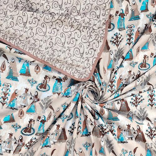 Single Dohar / AC Blanket Reversible| Size: 152 X 228 CM - Canva Collection