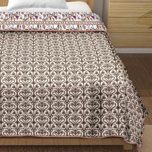 Single Dohar / AC Blanket Reversible| Size: 152 X 228 CM - Canva Collection