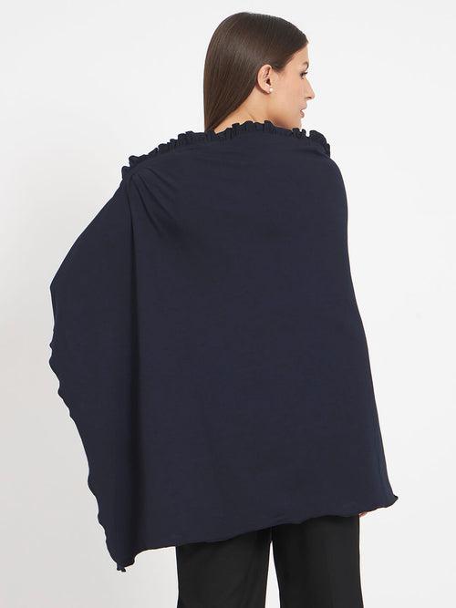 Navy Blue Maternity Feeding Shrug