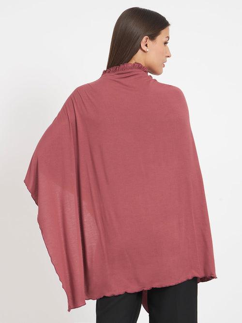 Pale Pink Maternity Feeding Shrug