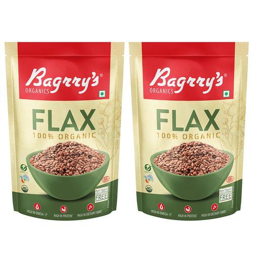 Flax Seeds - 100% Organic, 500g