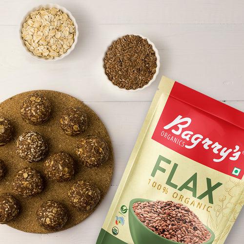 Flax Seeds - 100% Organic, 500g