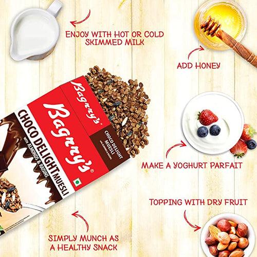 Choco Delight Muesli - Almonds, Raisins