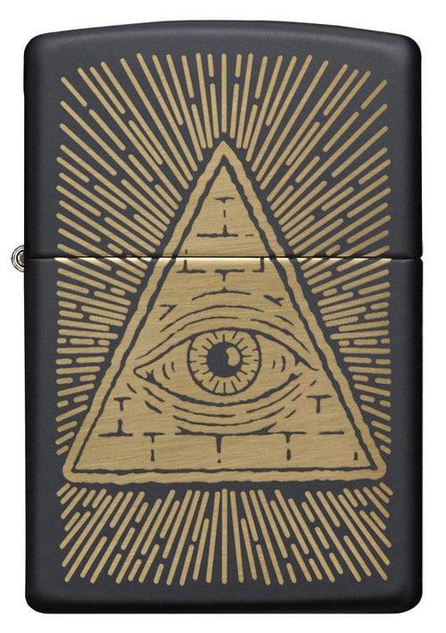 Eye of Providence Black Matte Design