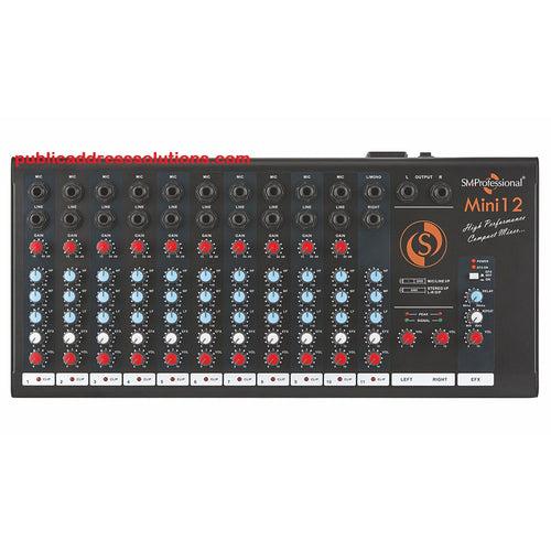 Studiomaster Mini 12 Mixer (12 Channel)