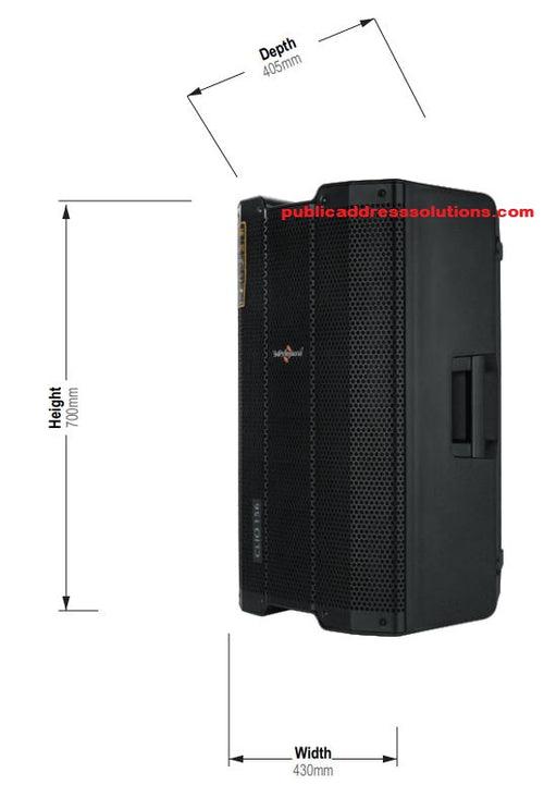 Studiomaster Clio 156 Active Active Speaker with Bluetooth&USB (500watts)