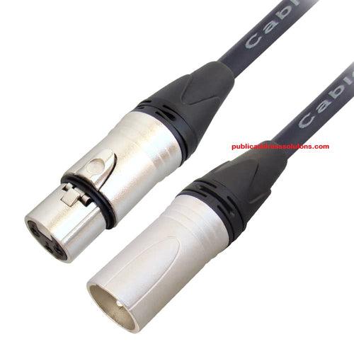 XLR to XLR wires with High quality Falcon Microphone cable (24 AWG) & MX-2973 & MX-2974