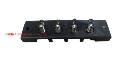 4 Way Terminal Black - Ahuja Original Spares