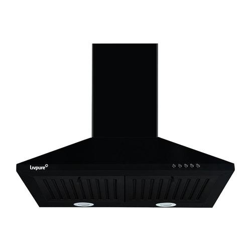 Airis-60 Wall Mounted Chimney  (Black 1000 CMH)