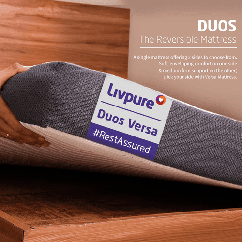 Duos Versa: Reversible Foam Mattress with EGAPA FreshTech Filter