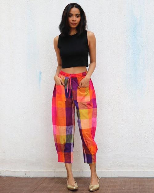 Raveena Handwoven Cotton Pants