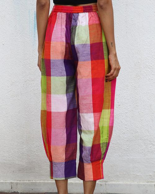 Raveena Handwoven Cotton Pants