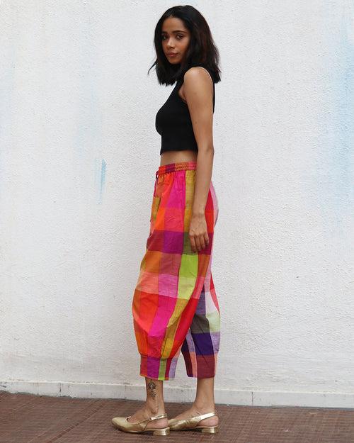 Raveena Handwoven Cotton Pants