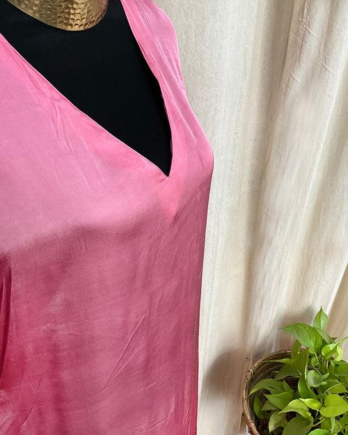 Pink Modal Silk Dress - Love Despite