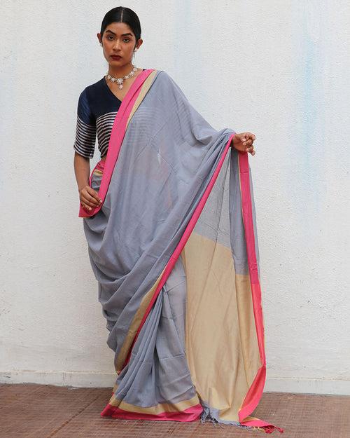 Fiza Handwoven Cotton Saree