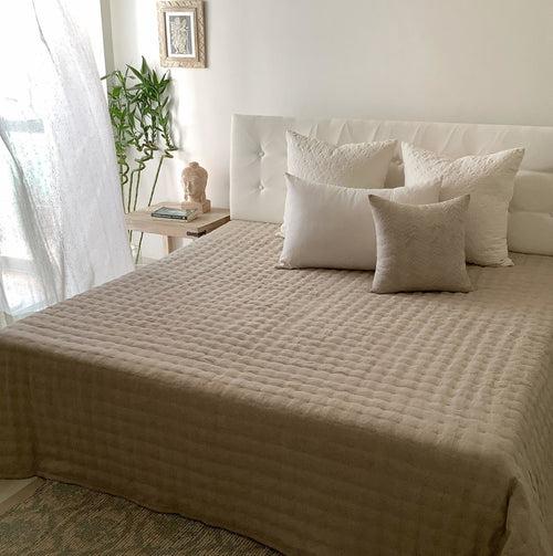 Satori - A Zen Japandi Bedspread - Comes with Two Pillowcases