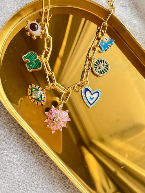 Multi-Charm Necklace 7.0