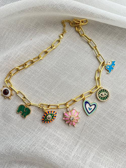 Multi-Charm Necklace 7.0