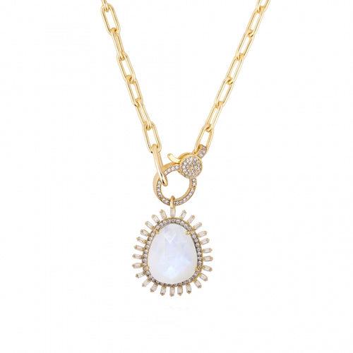 Ivory Sunray Necklace