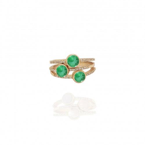 Alma Green Ring