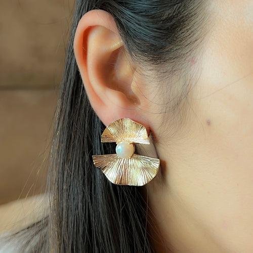 Fan Earrings