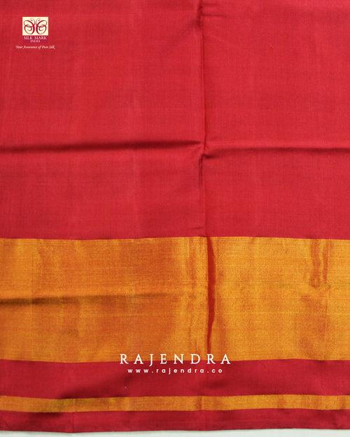 Handwoven Panchanda Design Single Ikkat Rajkot Patola Saree