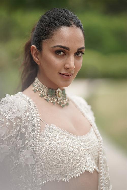 KIARA ADVANI IN EMBELLISHED 3D JACKET